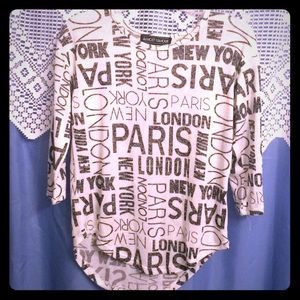 Paris/ New York White Tunic